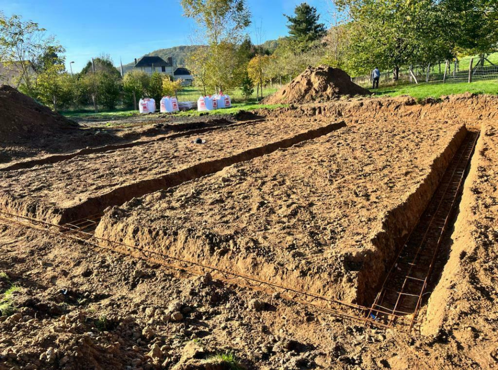 Terrassement et fondation